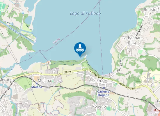 Map of PUNTA DEL CORNO