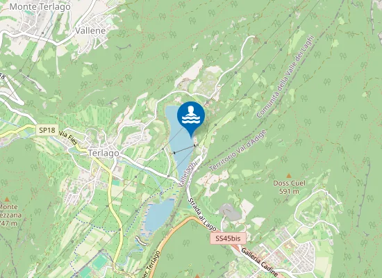 Map of SPIAGGIA LIBERA-LIDO