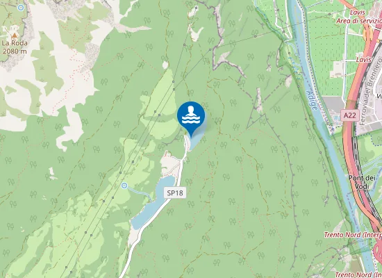 Map of SPIAGGIA TRE FAGGI