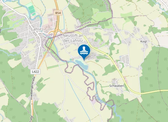 Map of STAUSEE NEUSTIFT/LAFNITZ