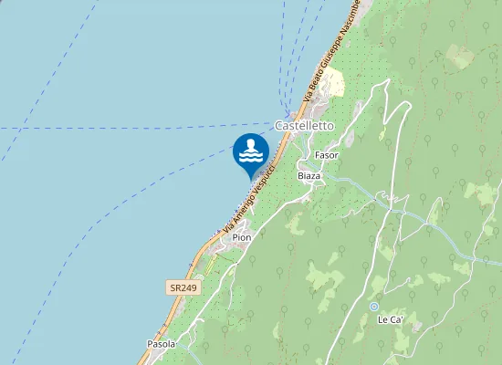 Map of STRADA GARDESANA ORIENTALE