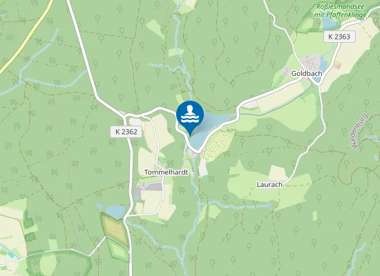 Map of WALDENBURG NEUMUEHLSEE