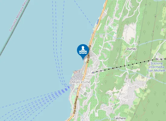 Map of NORD BAGNI PAINA - NORD CAPOLUOGO