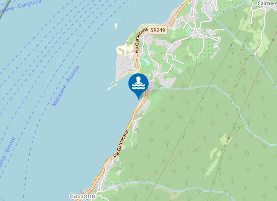 Map of SUD OSPEDALE - PREERA