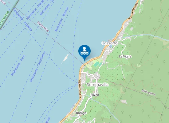 Map of CENTRO CASSONE - CONFINE SUD COMUNE