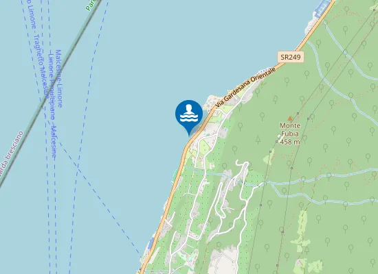 Map of FOCE SORGENTE CAL