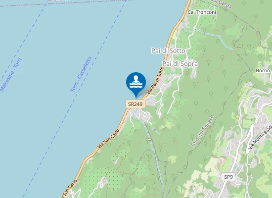 Map of SBOCCO VALLE VALDANA