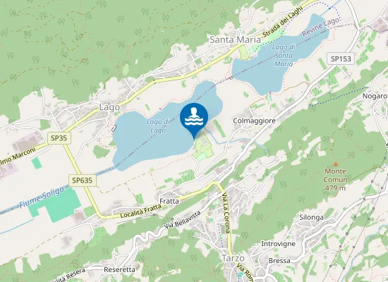 Map of LIDO PREALPINO DI FRATTA