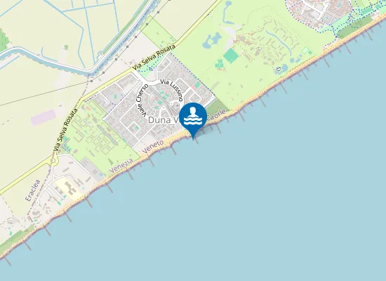 Map of DUNA VERDE PIAZZALE MADONETA