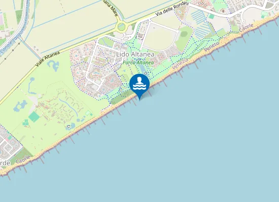 Map of VALLE ALTANEA STRADA BRIAN MARE