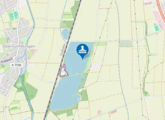 Map of OBERSULMETINGEN SURFSEE