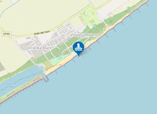 Map of ERACLEA MARINA DI S. CROCE - VIA MARINELLA
