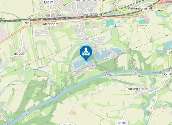 Map of Ausee 1, Blindenmarkt