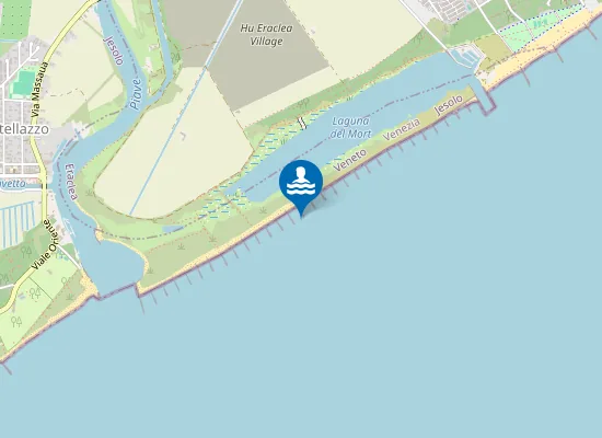 Map of CENTRO SPIAGGIA LAGUNA DEL MORTO