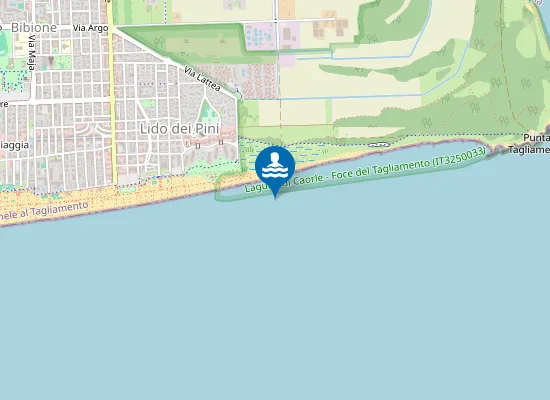 Map of BIBIONE IMBOCCO LAMA DI REVELINO