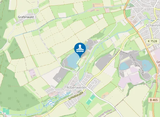 Map of Alberweiler Baggersee