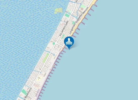 Map of VENEZIA LIDO SORRISO