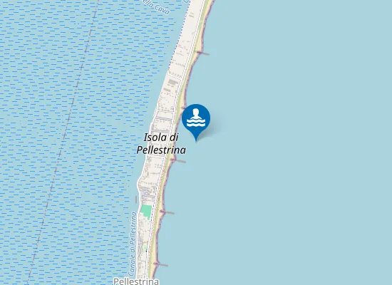 Map of PELLESTRINA SANT'ANTONIO