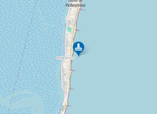 Map of PELLESTRINA SAN VITO