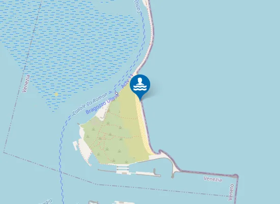 Map of PELLESTRINA CAROMAN