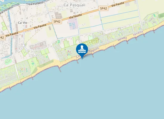 Map of CAVALLINO VIA BATTERIE 38