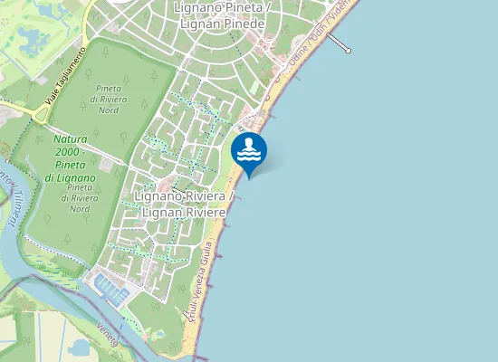 Map of CAMPING RIVIERA