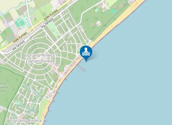 Map of PONTILE PINETA