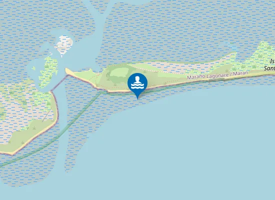 Map of ISOLA DI S. ANDREA SUD OVEST