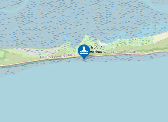 Map of ISOLA DI S. ANDREA CENTRO