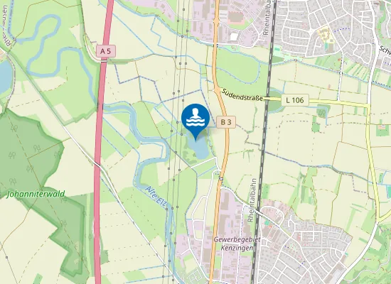 Map of KENZINGEN NACHTALLMENDSEE