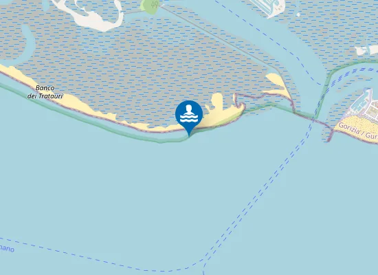 Map of GRADO - LA FOSA OVEST