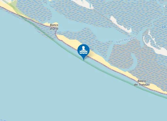 Map of GRADO - ISOLA DI MORGO EST