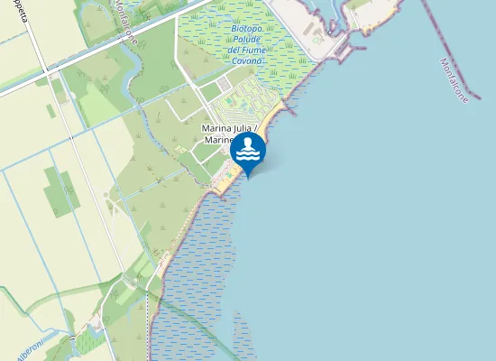 Map of MARINA JULIA-CONCESSIONI DEMANIALI