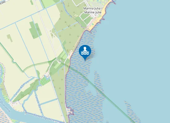 Map of ARENILE LIDO DI STARANZANO