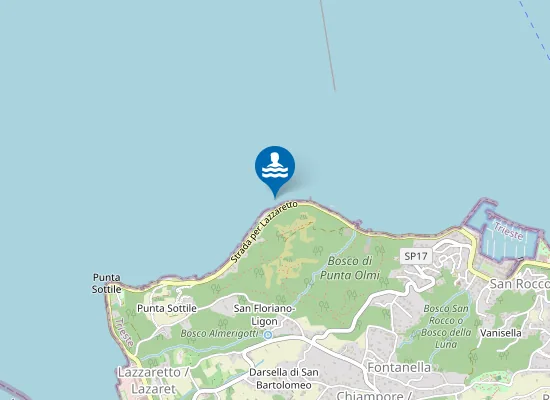 Map of BAGNO P.TA OLMI