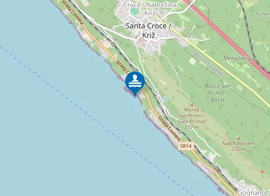 Map of S.CROCE PORTO