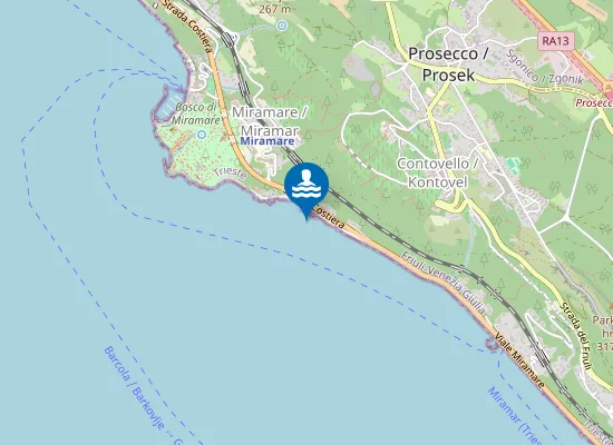 Map of TRA IL BAGNO STICCO E MILITARE