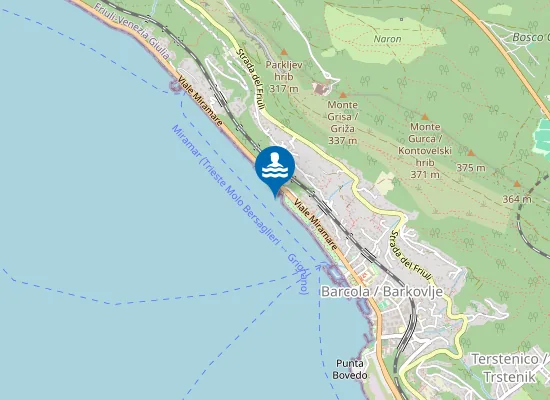 Map of BARCOLA EX CEDAS