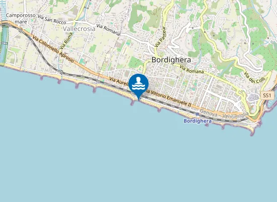 Map of FOCE TORRENTE BORGHETTO