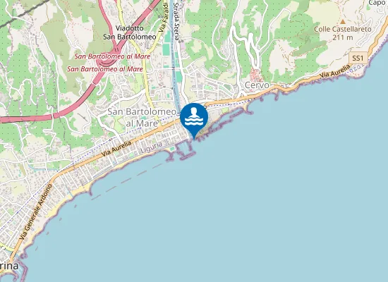 Map of FOCE TORRENTE STERIA