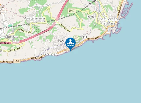 Map of OSPEDALE BARELLAI