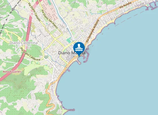 Map of LEVANTE PENNELLO ACQUARIO