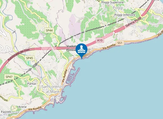 Map of LEVANTE CAVALLUCCIO MARINO