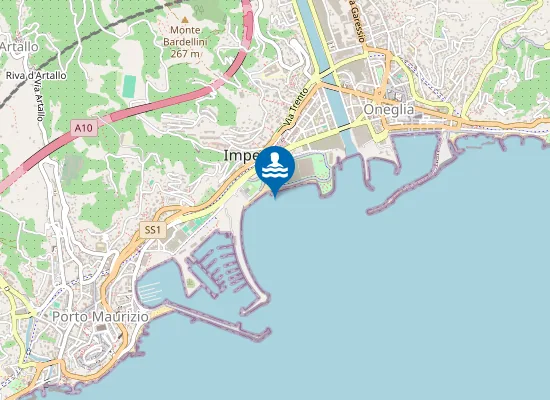 Map of SPIAGGIA PARCO URBANO