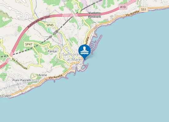 Map of (Molo Ponente Cavalluccio Marino) Fontanelle