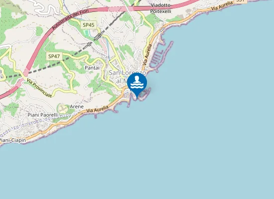 Map of SPIAGGIA COMPLESSO