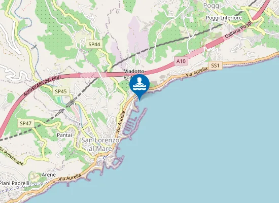 Map of MARINA DI S. LORENZO