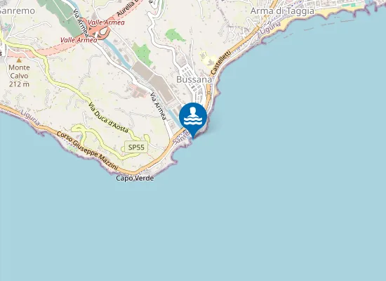 Map of FOCE TORRENTE ARMEA