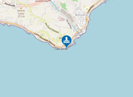 Map of DEPURATORE CAPO VERDE