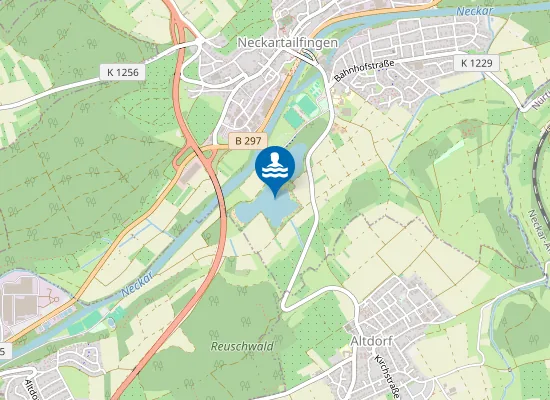 Map of NECKARTAILFINGEN AILESWASEN